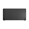 Desktop vertical metal hole storage rack with holes punched