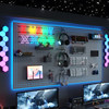 Gaming room hole board shelf atmosphere light decoration