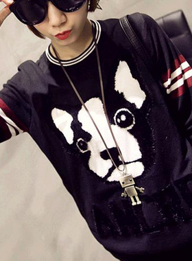 韩国复古文艺风长款吊坠装饰项链