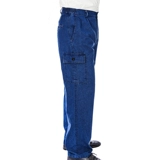 Летние тонкие джинсовые износостойкие хлопковые штаны для работы, свободный прямой крой