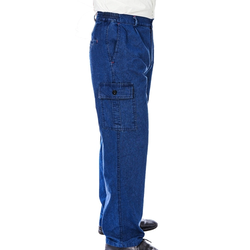 Летние тонкие джинсовые износостойкие хлопковые штаны для работы, свободный прямой крой