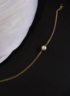 RUKL女珍珠小众手工手链