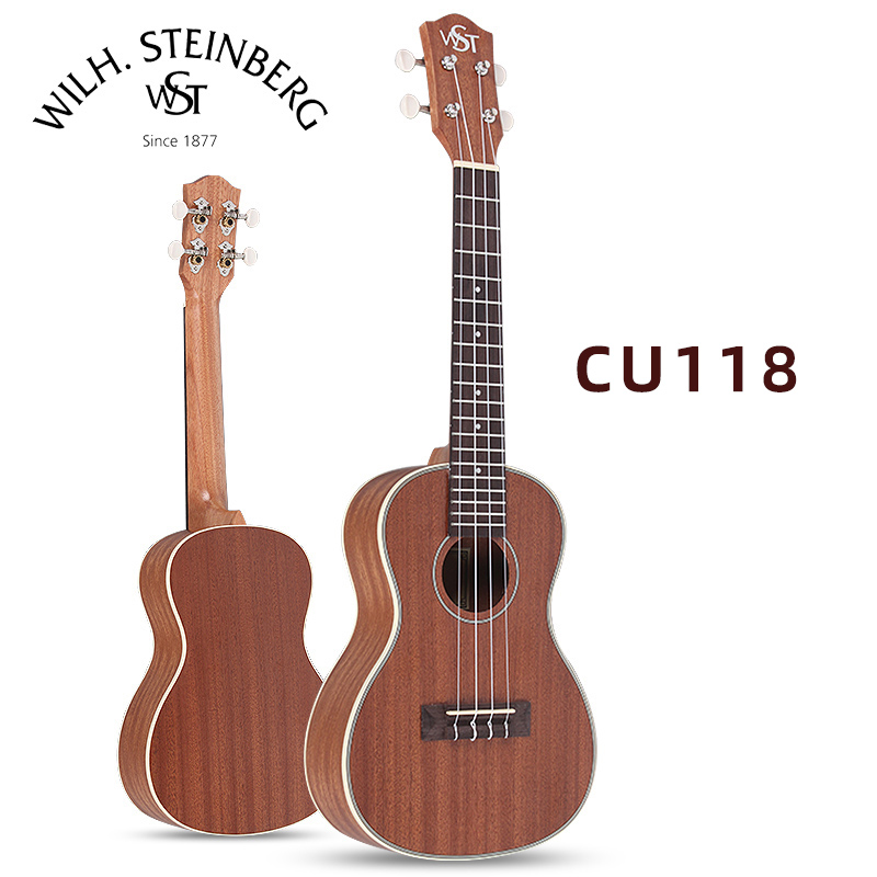 WST CU118/CU178/SU258EQ面单电箱21寸/23寸初学者尤克里里小吉他 - 图1