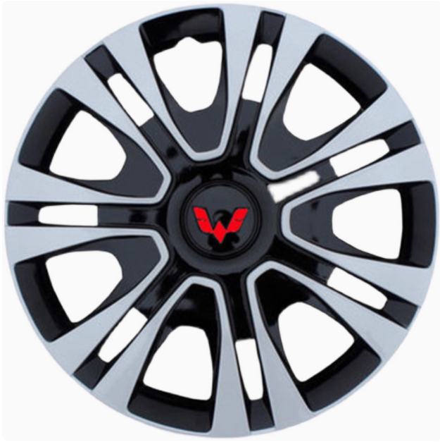 适用于五菱宏光mini迷你马卡龙 兴旺 GB12寸轮毂盖汽车改装钢圈盖 - 图3