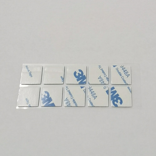 树莓派散热硅胶垫贴单面3M胶硅胶片导热垫散热垫14*14*1MM 10片装 - 图1
