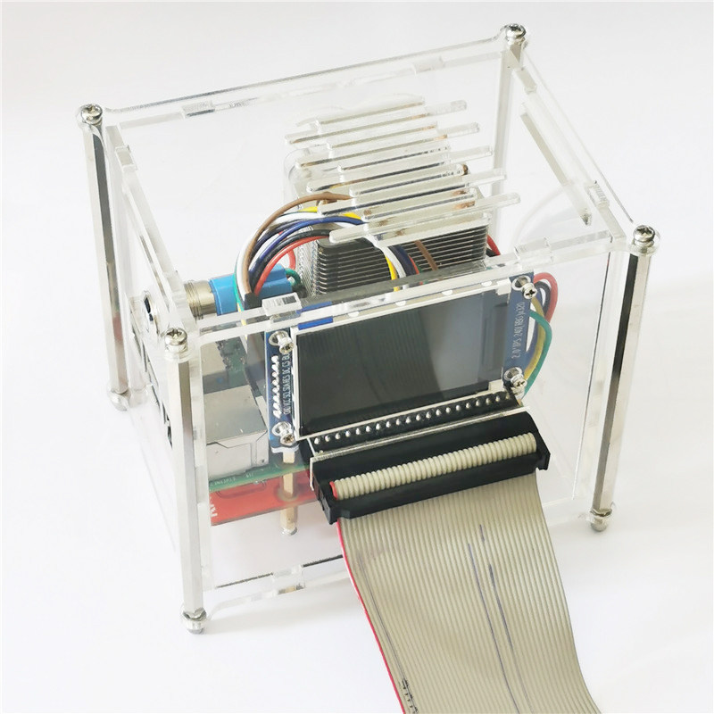 树莓派4B UPS不间断电源 亚克力外壳冰塔风扇IPS屏幕系统监控套件,淘宝优惠券,粉丝福利购,淘宝优惠卷
