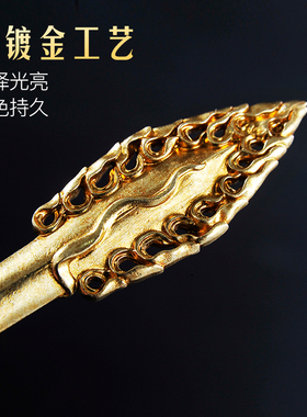 黄铜文殊剑智慧宝剑镀金