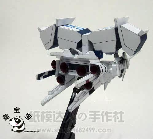 满38包邮 3D纸模型 手工拼装diy 高达RX-78 GP03D 石斛兰 - 图1