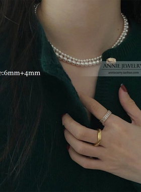 AnnieJewelry施家珍珠项链合集