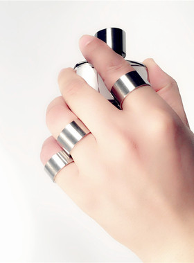 12mm拉丝哑光平板超宽钛钢男女生