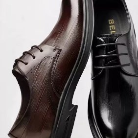 专柜正品百丽2026春季新款男鞋厚底增高通勤商务正装皮鞋A2297AM6,淘宝优惠券,粉丝福利购,淘宝优惠卷