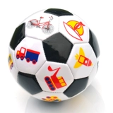 Мультяшный футбольный надувной мяч для детского сада, футбольная игрушка