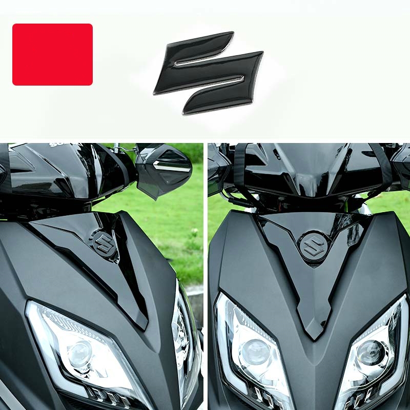 适用贴装铃木Semi机车logo铃木Z400E铃木GSX250RS车标立体软胶贴-图0