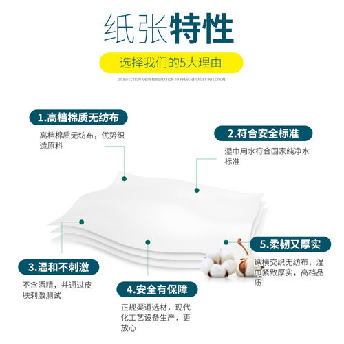 500片独立小包湿巾外卖餐饮一次性单片长条独立装湿纸巾定制logo - 图0