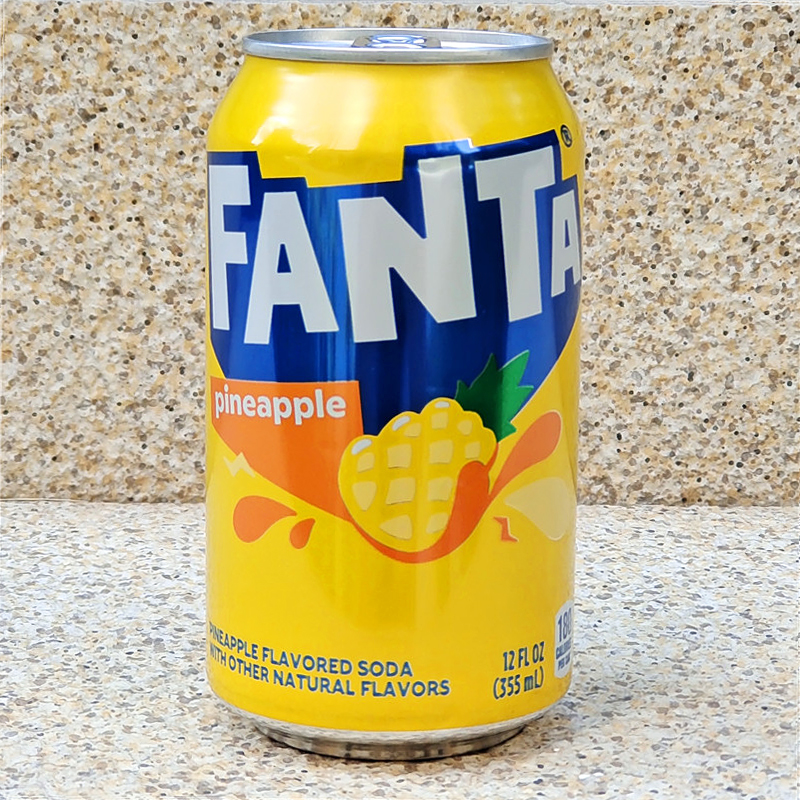 美国进口易拉听装芬达果味苏打汽水饮品碳酸饮料可混装FANTA SODA - 图1