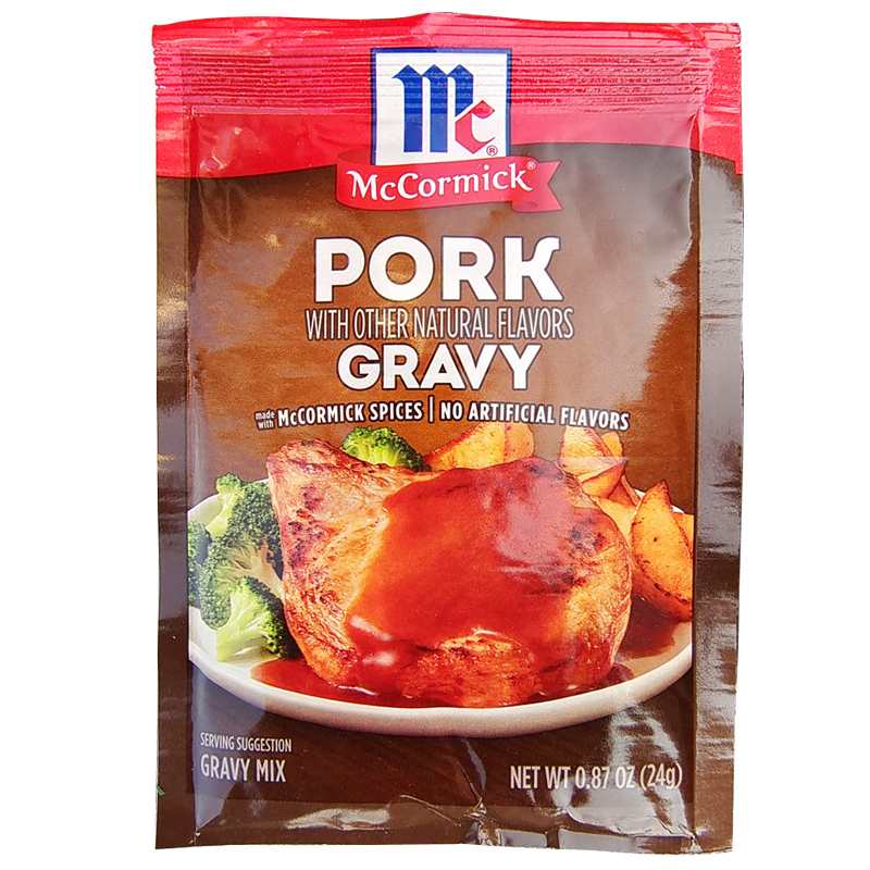 味好美猪肉猪扒肉汤汁调味粉西餐调料粉McCormick PORK GRAVY MIX - 图0