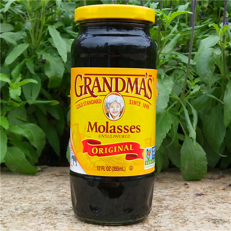 美国经典原味黑糖蜜浓缩糖浆奶茶店用烘焙姜饼GRANDMAS MOLASSES - 图2