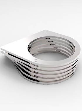 原创设计【谍影重重】戒指小众独特造型结构主义设计