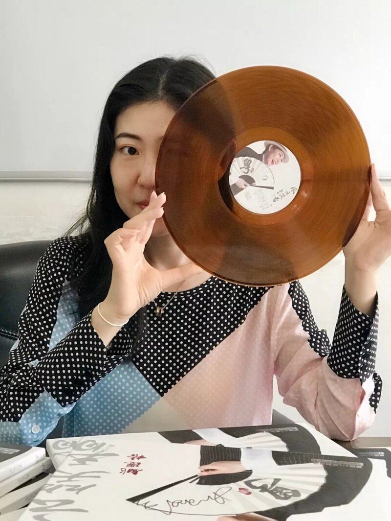 风林唱片 姚璎格 粤续 风云笑看 茶晶 头版编号 LP留声机黑胶唱片