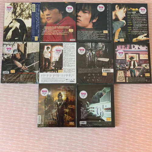 环球版JAY周杰伦1-10张专辑 10CD 范特西/叶惠美/七里香/八度空间 - 图0