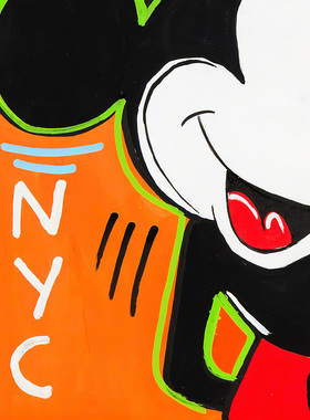 AndyWarhol安迪沃霍尔波普艺术潮流版画米奇米老鼠MickeyMouse