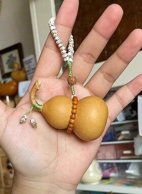 天然小葫芦新品手捻随身文玩