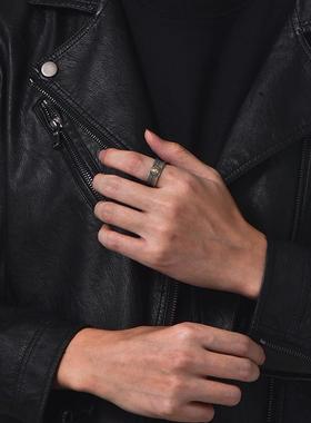 明星同款光明会全视之眼戒指指环共济会徽章复古上帝之眼十字杵