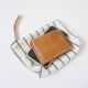 Sobag wild INS ladies bag large -capacity retro hand bag Japanese hand bag women's stripe handmade wallet