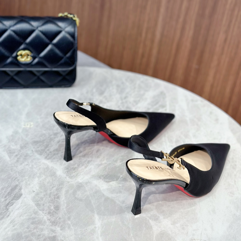 2025法式豹纹气质百搭一字带尖头小猫跟单鞋女复古细跟高跟鞋,淘宝优惠券,粉丝福利购,淘宝优惠卷