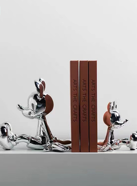 电镀树脂坐姿米奇摆件现代米老鼠