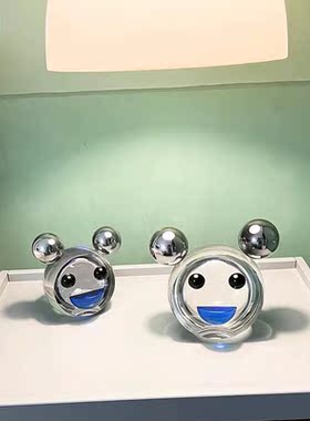 水晶现代轻奢卡通米奇饰品摆件