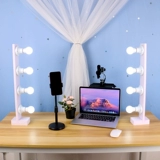 Компьютерный мобильный телефон Live Light Lamp Langnts красивые женские якорь Секции световой кожи нежная кожа настольный кронштейн красота легкие четыре ряда лампы