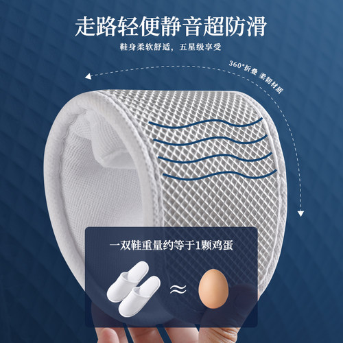 一次性拖鞋五星级酒店美容院专用儿童家用室内待客旅行可洗澡防滑 - 图1