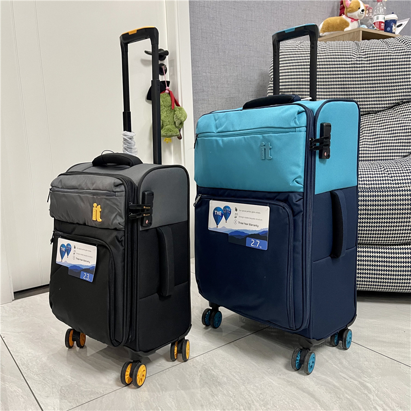 出口超轻luggage it行李箱20寸帆布登机箱万向轮超大28密码托运箱