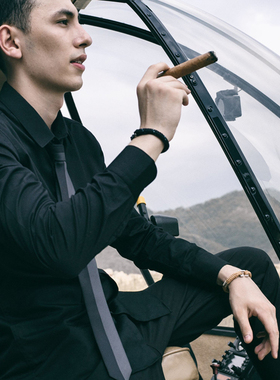 roadjeny创意小众手链黑金c扣