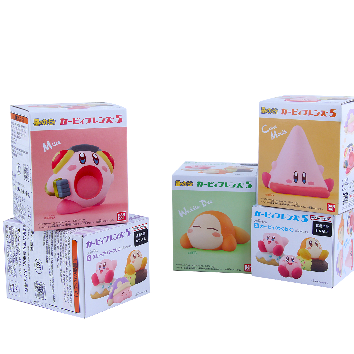 日本万代星之卡比桌面摆件kirby公仔2弹新款mini食玩盲盒手办礼物 - 图1