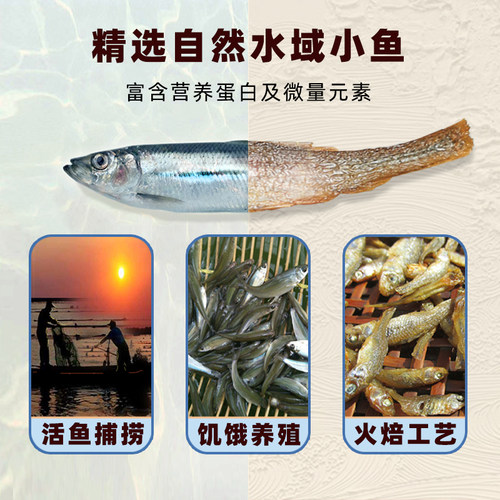 火焙小鱼仔250g肉嫩子鱼溪水农家湖南特产干货餐条火焙鱼小河鱼干 - 图0