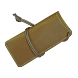 Кожаные солнцезащитные очки ручной работы, сумка для хранения