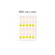 Flower-Armed Girl TATTOO 154 HyunAfeng Tattoo Stickers Love Smiling Face Wrist Tattoo Stickers 1 Set of 10