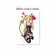 Flower-Armed Girl TATTOO X145 D76 Sexy Loving Beautiful Girl Fairy Tattoo Sticker