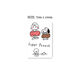 Flower Arm Girl TATTOO 199 Cartoon Pattern Letter Girl Tattoo Sticker