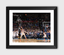 Warriors win title Curry Signing Warriors full team Signature photo frame F Warriors perimeter Durant photo wall