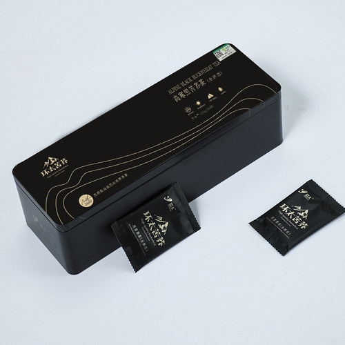 环太旗舰店全胚芽态黑苦荞茶叶礼物盒新春送长辈亲友老师216g - 图2