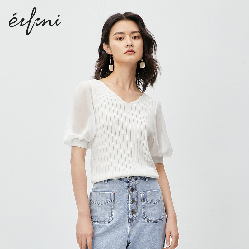  伊芙丽旗舰毛针织衫