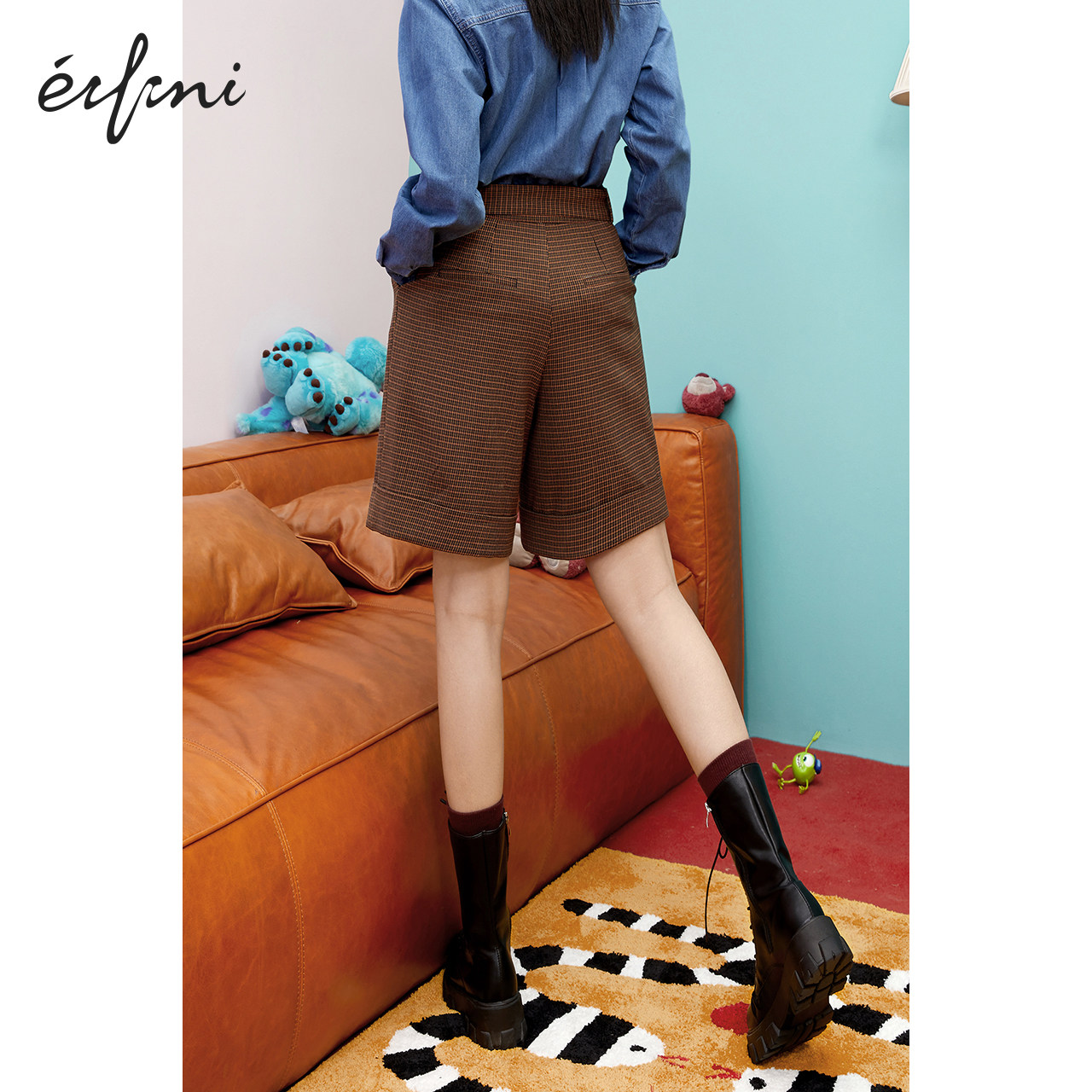 伊芙丽女2020新款秋装女裤休闲裤 伊芙丽旗舰休闲裤