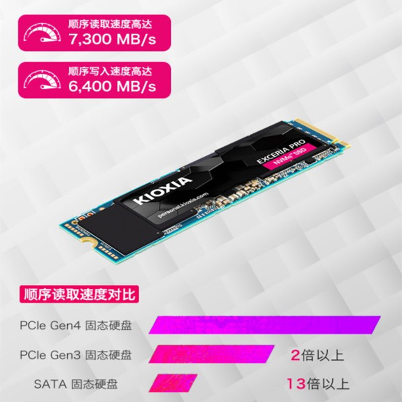 Kioxia/铠侠 SE10系列 NVMe4.0 1TB-2TB m2接口 电脑SSD固态硬盘 - 图2