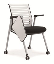 Training chair Conference chair with writing pad chair multifunction conference room office chair Wuhan office furniture Uber