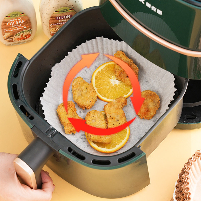 空气炸锅专用纸盘家用耐高温吸油纸垫食物烤箱烘焙硅油纸烧烤圆形,淘宝优惠券,粉丝福利购,淘宝优惠卷