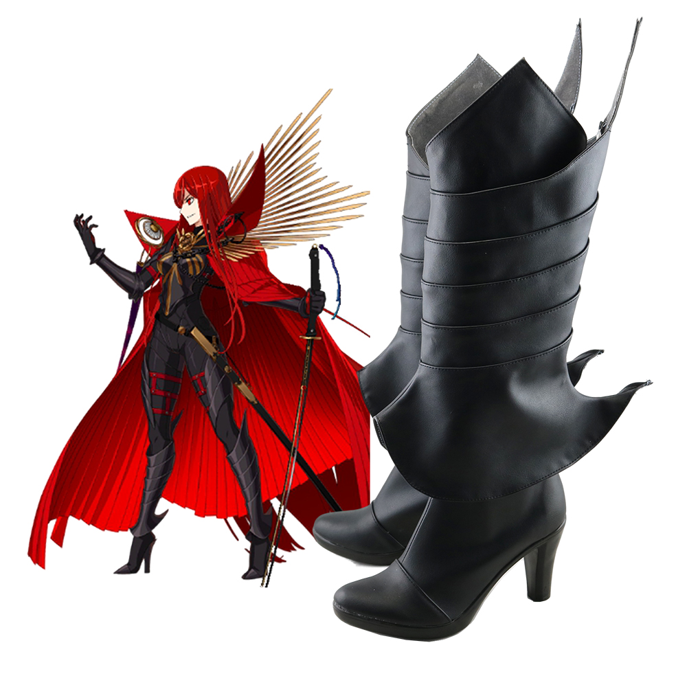 Fgo 魔王信長三破的模式cos演出鞋游戏动漫cosplay靴支持图 Fgo 魔王信長三破的模式cos演出鞋游戏动漫cosplay靴支持图