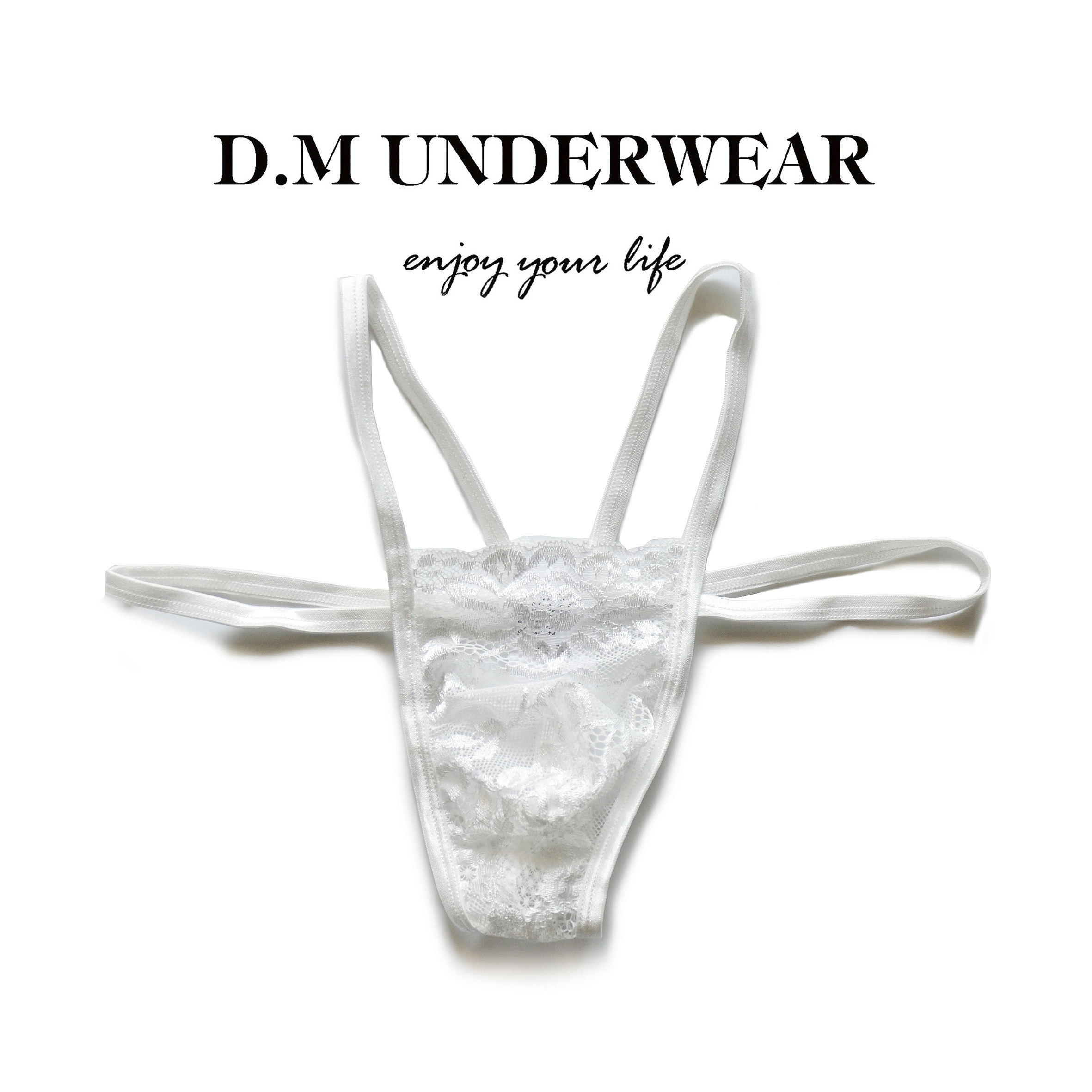 D.M男内裤低腰性感情趣诱惑蕾丝黑丝网纱透明丁字裤单丁缕空个性,淘宝优惠券,粉丝福利购,淘宝优惠卷
